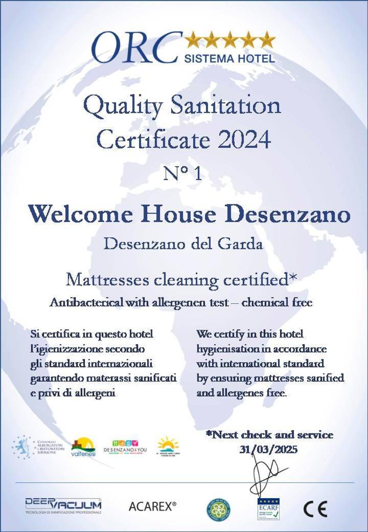 Ferienwohnung Welcome House Desenzano Center Desenzano del Garda Exterior foto